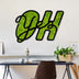 Decorațiune de perete din lemn Moss - Oh Yes, Verde, 52x76x1.2 cm, SKU 931NTR1130, imagine 1