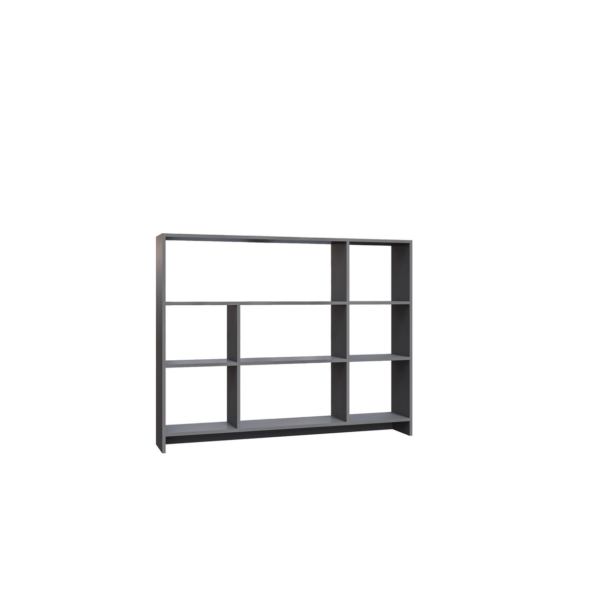 Bibliotecă Lavina, Diverse culori, 152x25x120 cm - Antracit | SKU: 935CMN1118 | Bibliotecă Lavina, 152x25x120 cm, varianta Antracit, produs pentru amenajarea locuinței, disponibil online în România la CasaMob
