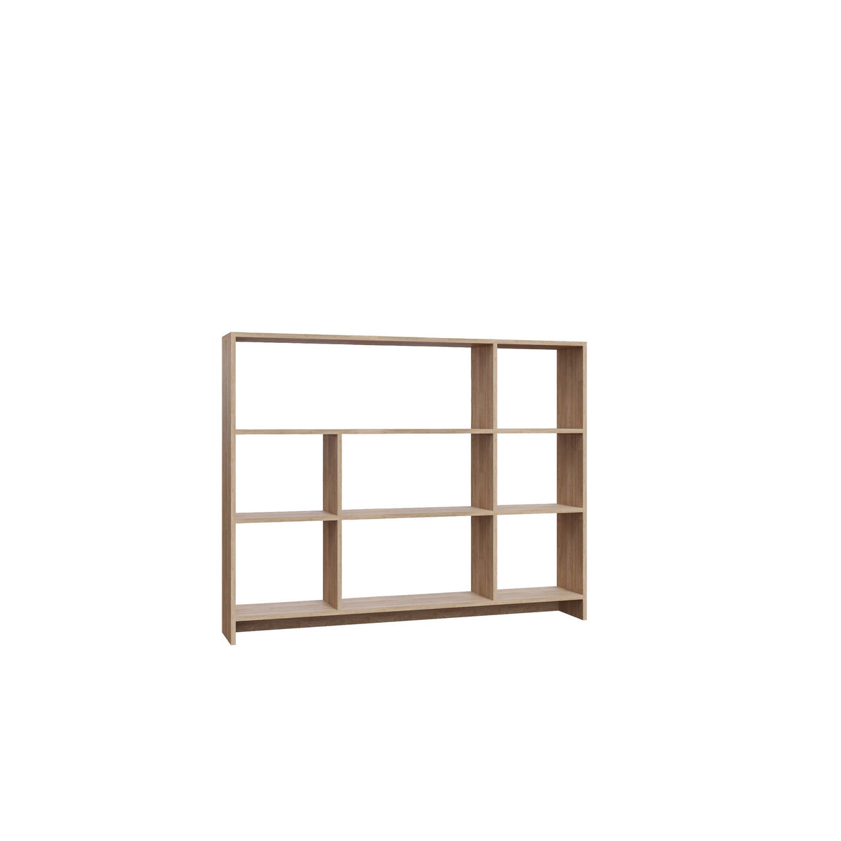 Bibliotecă Lavina, Diverse culori, 152x25x120 cm - Stejar | SKU: 935CMN1120 | Bibliotecă Lavina, 152x25x120 cm, varianta Stejar, produs pentru amenajarea locuinței, disponibil online în România la CasaMob