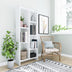 Bibliotecă Eden, Alb, 63.2x25x160 cm, SKU 935CMN1127, imagine 2