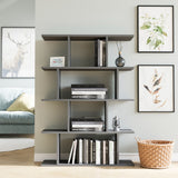 Bibliotecă Harmon, Diverse culori, 90x25x127 cm - Antracit | SKU: 935CMN1130 | Bibliotecă Harmon, 90x25x127 cm, varianta Antracit, produs pentru amenajarea locuinței, disponibil online în România la CasaMob