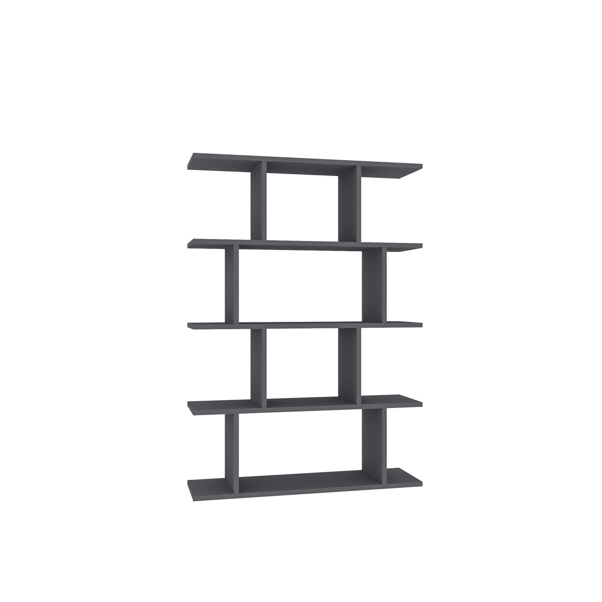 Bibliotecă Harmon, Diverse culori, 90x25x127 cm - Antracit | SKU: 935CMN1130 | Bibliotecă Harmon, 90x25x127 cm, varianta Antracit, produs pentru amenajarea locuinței, disponibil online în România la CasaMob