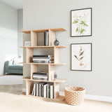 Bibliotecă Harmon, Diverse culori, 90x25x127 cm - Stejar | SKU: 935CMN1134 | Bibliotecă Harmon, 90x25x127 cm, varianta Stejar, produs pentru amenajarea locuinței, disponibil online în România la CasaMob