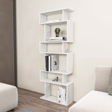 Bibliotecă Bates, Diverse culori, 60x20x160 cm - Alb | SKU: 935CMN1170 | Bibliotecă Bates, 60x20x160 cm, varianta Alb, produs pentru amenajarea locuinței, disponibil online în România la CasaMob
