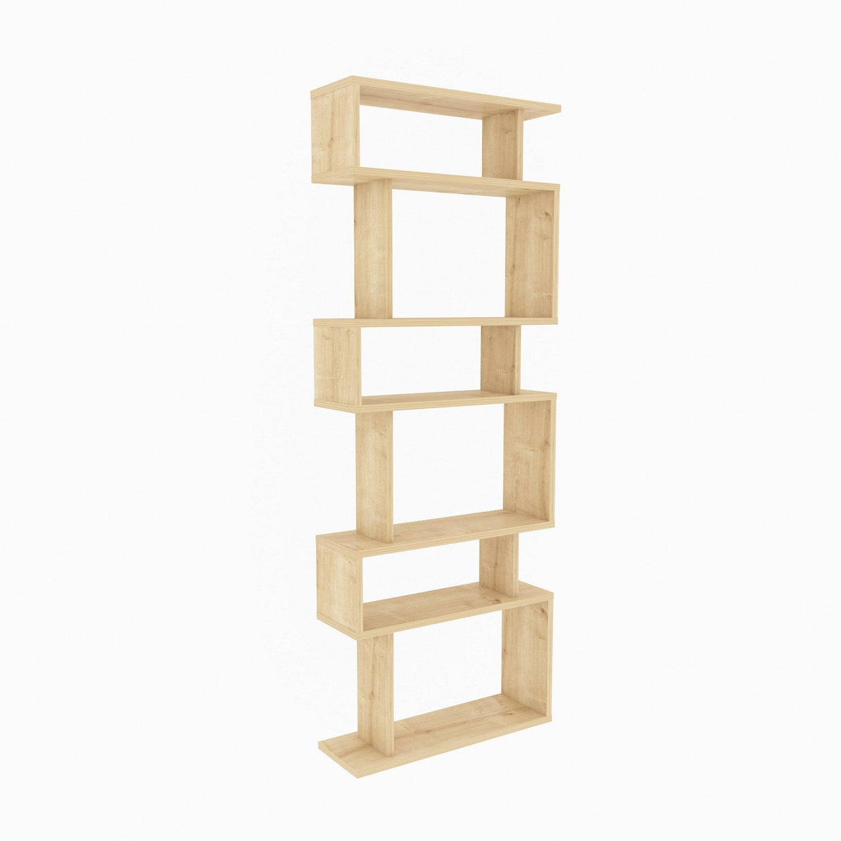 Bibliotecă Bates, Diverse culori, 60x20x160 cm - Stejar | SKU: 935CMN1171 | Bibliotecă Bates, 60x20x160 cm, varianta Stejar, produs pentru amenajarea locuinței, disponibil online în România la CasaMob