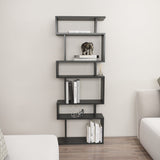 Bibliotecă Bates, Diverse culori, 60x20x160 cm - Antracit | SKU: 935CMN1172 | Bibliotecă Bates, 60x20x160 cm, varianta Antracit, produs pentru amenajarea locuinței, disponibil online în România la CasaMob