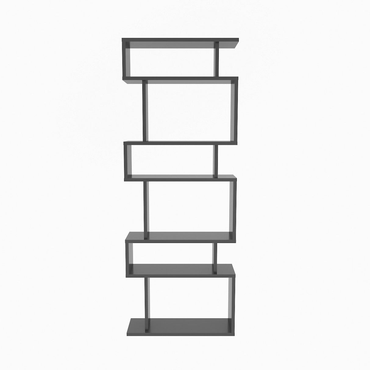 Bibliotecă Bates, Diverse culori, 60x20x160 cm - Antracit | SKU: 935CMN1172 | Bibliotecă Bates, 60x20x160 cm, varianta Antracit, produs pentru amenajarea locuinței, disponibil online în România la CasaMob