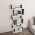 Alb - Antracit | SKU: 935CMN1175 | Bibliotecă Bates, 60x20x160 cm, varianta Alb - Antracit, produs pentru amenajarea locuinței, disponibil online în România la CasaMob