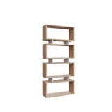 Bibliotecă Langdon, Diverse culori, Diverse dimensiuni - Stejar - Alb - 73x25x161 cm | SKU: 935CMN1246 | Bibliotecă Langdon, varianta Stejar - Alb - 73x25x161 cm, produs pentru amenajarea locuinței, disponibil online în România la CasaMob