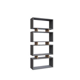 Bibliotecă Langdon, Diverse culori, Diverse dimensiuni - Antracit - Stejar - 73x25x161 cm | SKU: 935CMN1217 | Bibliotecă Langdon, varianta Antracit - Stejar - 73x25x161 cm, produs pentru amenajarea locuinței, disponibil online în România la CasaMob