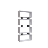 Bibliotecă Langdon, Diverse culori, Diverse dimensiuni - Antracit - Alb - 73x25x161 cm | SKU: 935CMN1216 | Bibliotecă Langdon, varianta Antracit - Alb - 73x25x161 cm, produs pentru amenajarea locuinței, disponibil online în România la CasaMob
