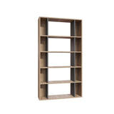 Bibliotecă Sanborn, Diverse culori, 90x25x164 cm - Stejar - Antracit | SKU: 935CMN1226 | Bibliotecă Sanborn, 90x25x164 cm, varianta Stejar - Antracit, produs pentru amenajarea locuinței, disponibil online în România la CasaMob