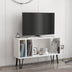 Alb - Stejar - 90x25x53 cm | SKU: 935CMN1417 | Comodă TV Arven, varianta Alb - Stejar - 90x25x53 cm, produs pentru amenajarea locuinței, disponibil online în România la CasaMob