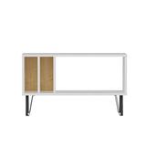 Comodă TV Arven, Diverse culori, Diverse dimensiuni - Alb - Stejar - 90x25x53 cm | SKU: 935CMN1417 | Comodă TV Arven, varianta Alb - Stejar - 90x25x53 cm, produs pentru amenajarea locuinței, disponibil online în România la CasaMob