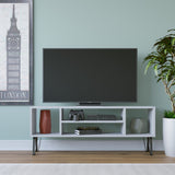 Comodă TV Garvin, Diverse culori, 120x25x47 cm - Alb | SKU: 935CMN1435 | Comodă TV Garvin, 120x25x47 cm, varianta Alb, produs pentru amenajarea locuinței, disponibil online în România la CasaMob
