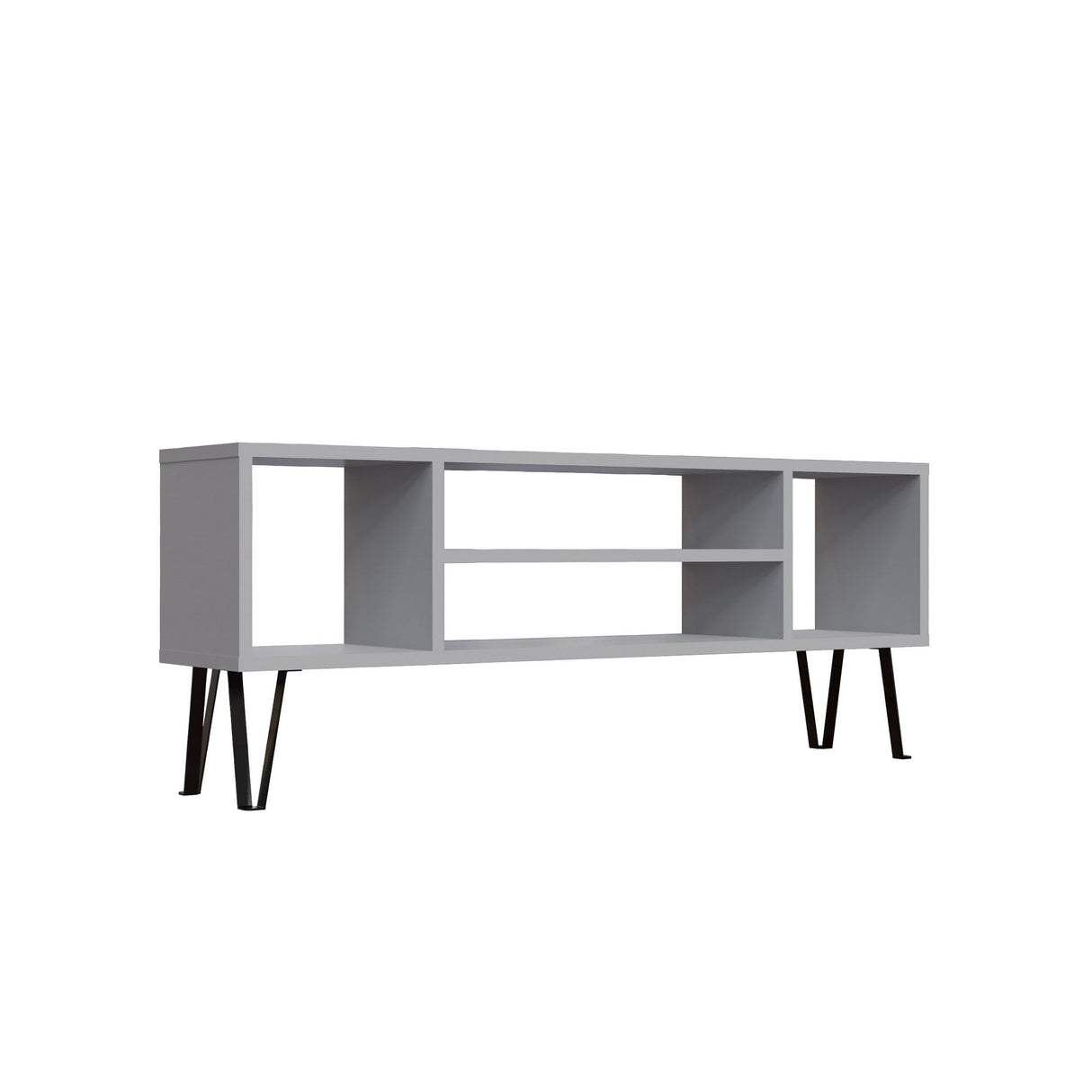 Comodă TV Garvin, Diverse culori, 120x25x47 cm - Alb | SKU: 935CMN1435 | Comodă TV Garvin, 120x25x47 cm, varianta Alb, produs pentru amenajarea locuinței, disponibil online în România la CasaMob