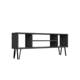 Comodă TV Garvin, Diverse culori, 120x25x47 cm - Antracit | SKU: 935CMN1443 | Comodă TV Garvin, 120x25x47 cm, varianta Antracit, produs pentru amenajarea locuinței, disponibil online în România la CasaMob