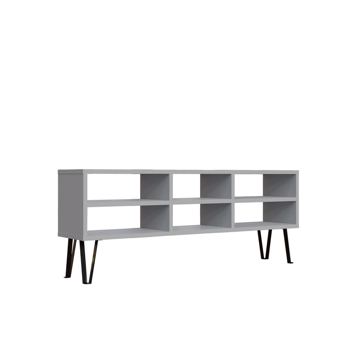 Comodă TV Judd, Diverse culori, 120x25x47 cm - Alb | SKU: 935CMN1444 | Comodă TV Judd, 120x25x47 cm, varianta Alb, produs pentru amenajarea locuinței, disponibil online în România la CasaMob