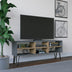 Antracit - Stejar | SKU: 935CMN1451 | Comodă TV Judd, 120x25x47 cm, varianta Antracit - Stejar, produs pentru amenajarea locuinței, disponibil online în România la CasaMob