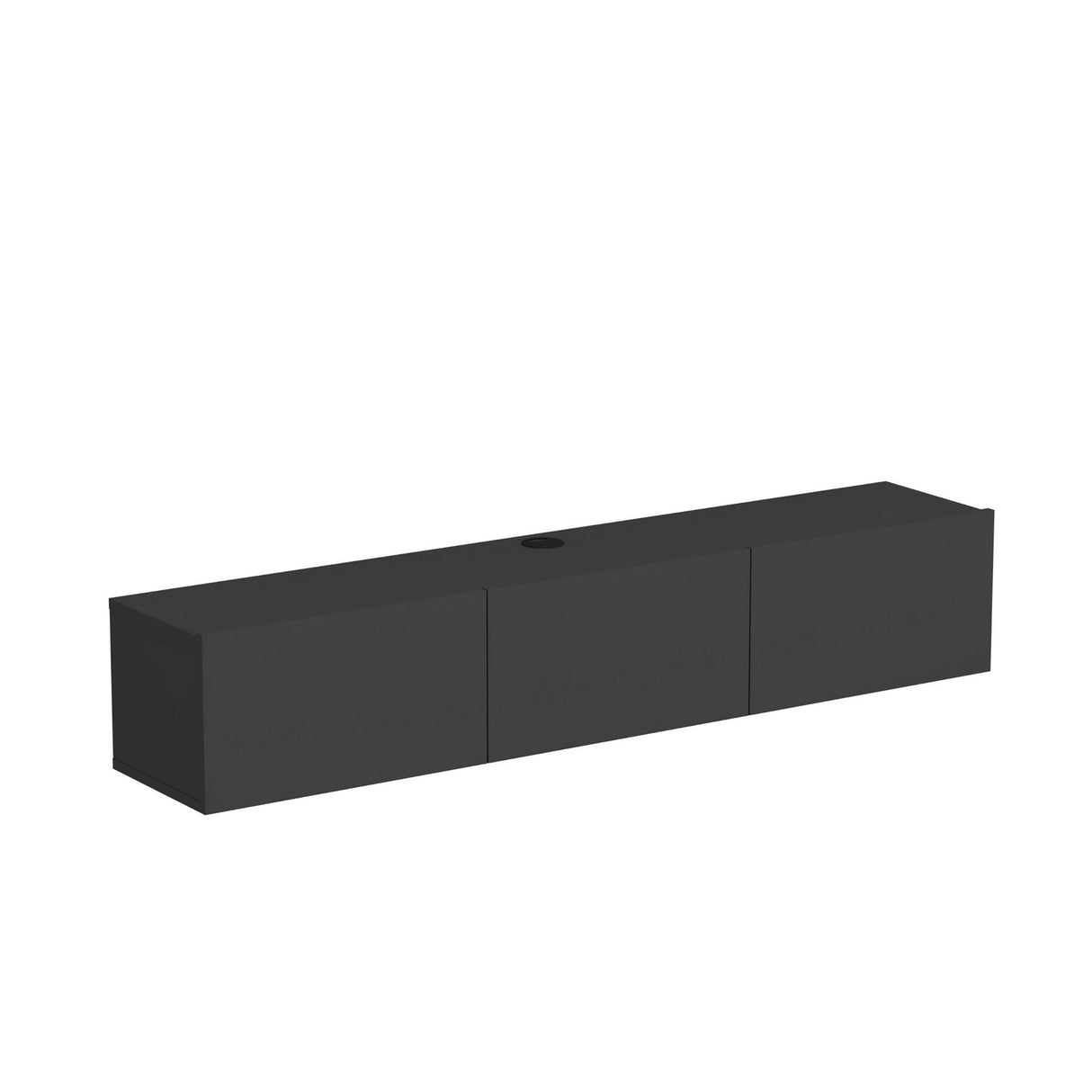 Comodă TV Denby, Diverse culori, 160x31x30 cm - Antracit | SKU: 935CMN1453 | Comodă TV Denby, 160x31x30 cm, varianta Antracit, produs pentru amenajarea locuinței, disponibil online în România la CasaMob