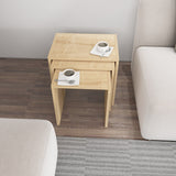 Măsuță de cafea Nora, Diverse culori, 49x35x45 cm - Stejar | SKU: 935CMN2206 | Măsuță de cafea Nora, 49x35x45 cm, varianta Stejar, produs pentru amenajarea locuinței, disponibil online în România la CasaMob