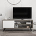 Gri închis - Alb | SKU: 935CMN2308 | Comodă TV Venga, 120x35x48 cm, varianta Gri închis - Alb, produs pentru amenajarea locuinței, disponibil online în România la CasaMob