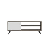 Comodă TV Venga, Diverse culori, 120x35x48 cm - Gri închis - Alb | SKU: 935CMN2308 | Comodă TV Venga, 120x35x48 cm, varianta Gri închis - Alb, produs pentru amenajarea locuinței, disponibil online în România la CasaMob