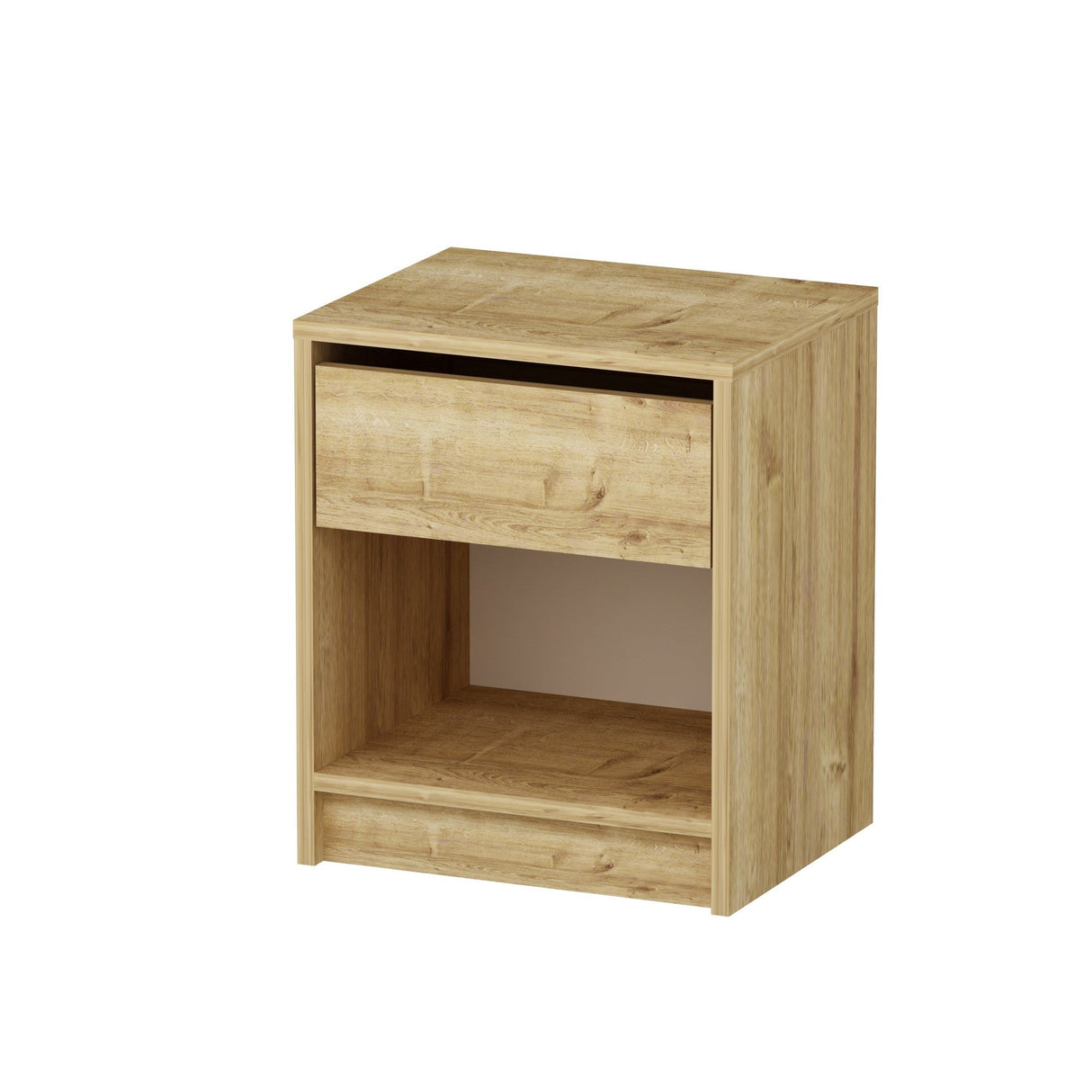 Noptieră Cedrus, Diverse culori, 45x36x53 cm - Stejar | SKU: 935CMN2412 | Noptieră Cedrus, 45x36x53 cm, varianta Stejar, produs pentru amenajarea locuinței, disponibil online în România la CasaMob