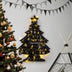 Decorațiune de perete din metal XMASBLACK - 031, Negru, 70x100x0.12 cm, SKU 936TNL1125, imagine 1