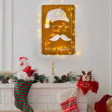Decorațiune de perete din metal XMASGOLD - 006, Auriu, 39x59x0 cm