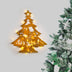 Decorațiune de perete din metal XMASGOLD - 024, Auriu, 59x70x0.12 cm, SKU 936TNL1144, imagine 1