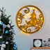 Decorațiune de perete din metal XMASGOLD - 027, Auriu, 60x60x0.12 cm, SKU 936TNL1147, imagine 1