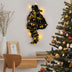 Decorațiune de perete din metal XMASBLACK - 005, Negru, 37x68x0.12 cm, SKU 936TNL1103, imagine 1
