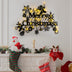 Decorațiune de perete din metal XMASBLACK - 023, Negru, 95x69x0.12 cm, SKU 936TNL1117, imagine 1