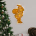 Decorațiune de perete din metal XMASGOLD - 009, Auriu, 40x69x0.12 cm, SKU 936TNL1133, imagine 1