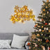 Decorațiune de perete din metal XMASGOLD - 023, Auriu, 95x69x0.12 cm, SKU 936TNL1143, imagine 1