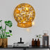 Decorațiune de perete din metal XMASGOLD - 025, Auriu, 44x50x0.12 cm, SKU 936TNL1145, imagine 2