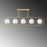 Lustră Jewel - 10621, Auriu, Ø15x49 cm