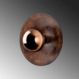 Aplică de perete Kurt - 13351, Copper, Ø38x31 cm