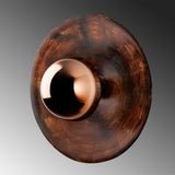 Aplică de perete Kurt - 13352, Copper, Ø48x35 cm