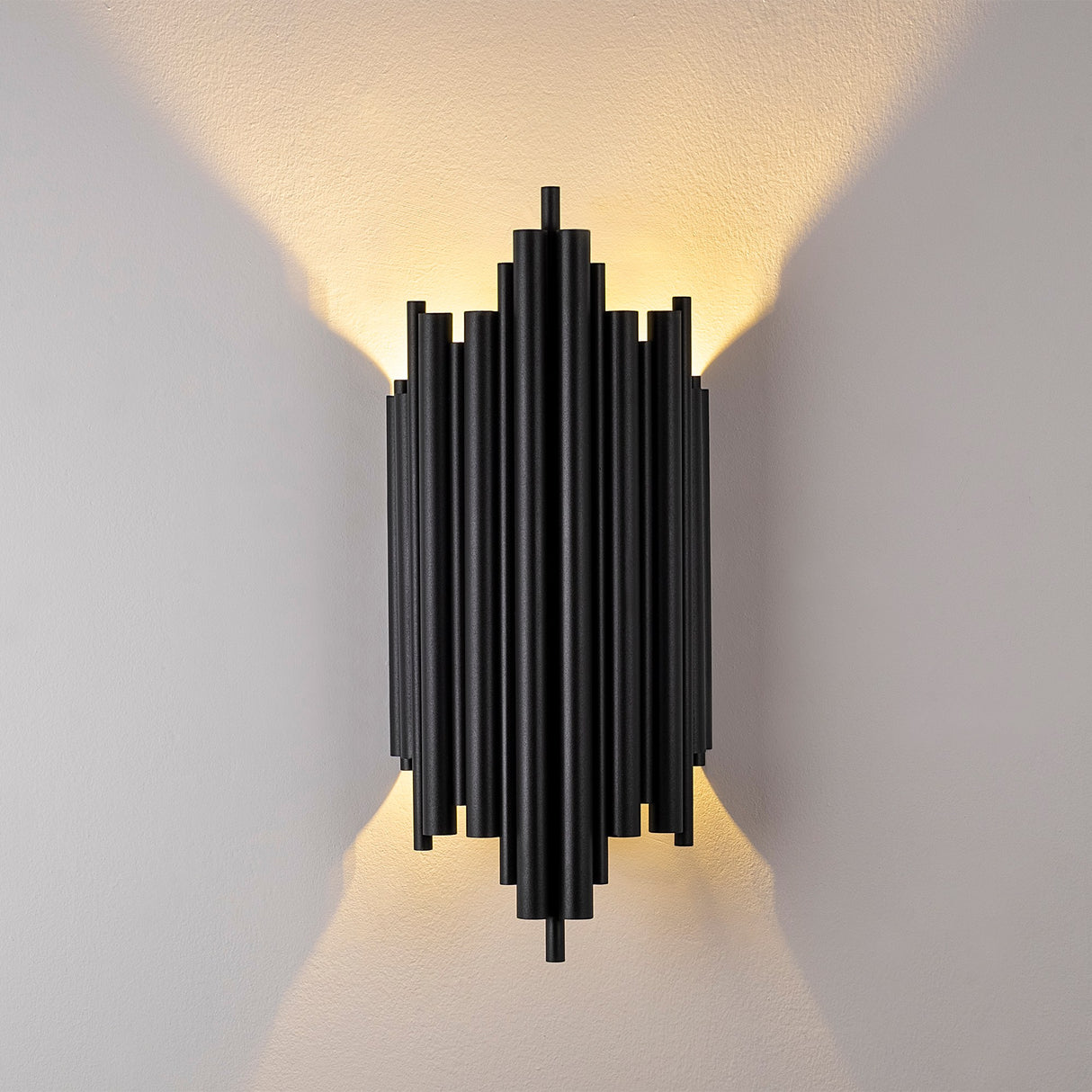 Aplică de perete Reis - 13340, Negru, 22x11x50 cm