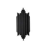 Aplică de perete Reis - 13340, Negru, 22x11x50 cm