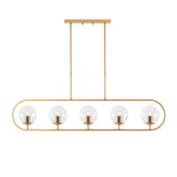 Lustră Jewel - 10625, Auriu, Ø15x49 cm
