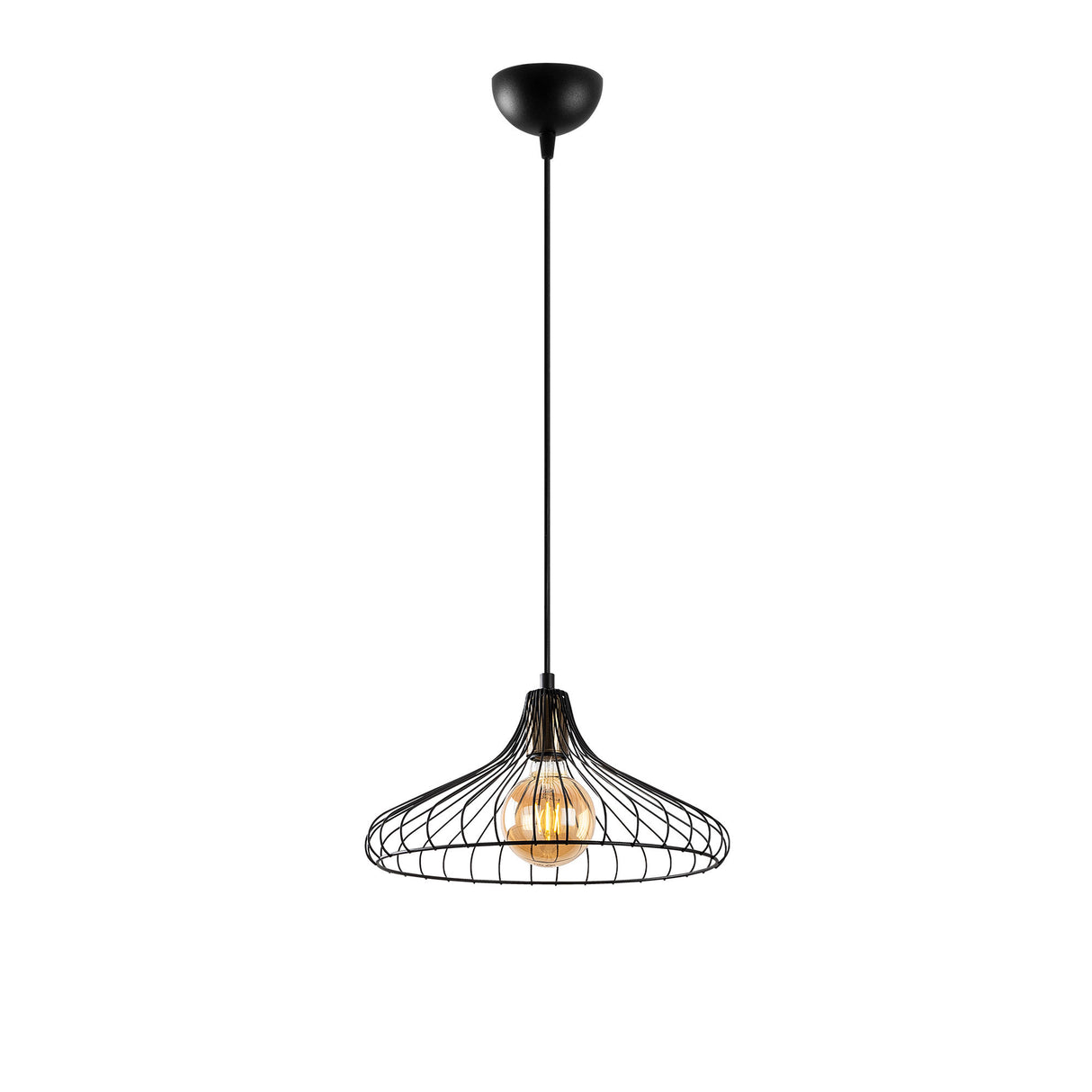 Lustră Depay - 11250, Negru - Antique, Ø36x22 cm
