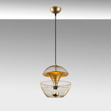 Lustra Telmander Chandelier - Auriu light, SKU 942FLG1253