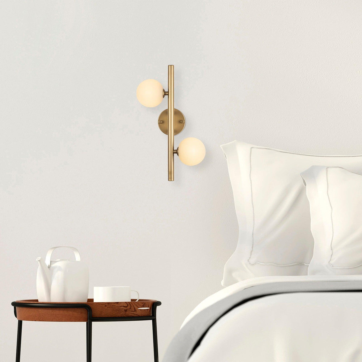 Aplica de perete Domino, Auriu, SKU 942FLG1282