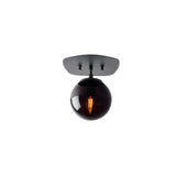 Lustră Well - 11676, Negru, Ø15x9 cm