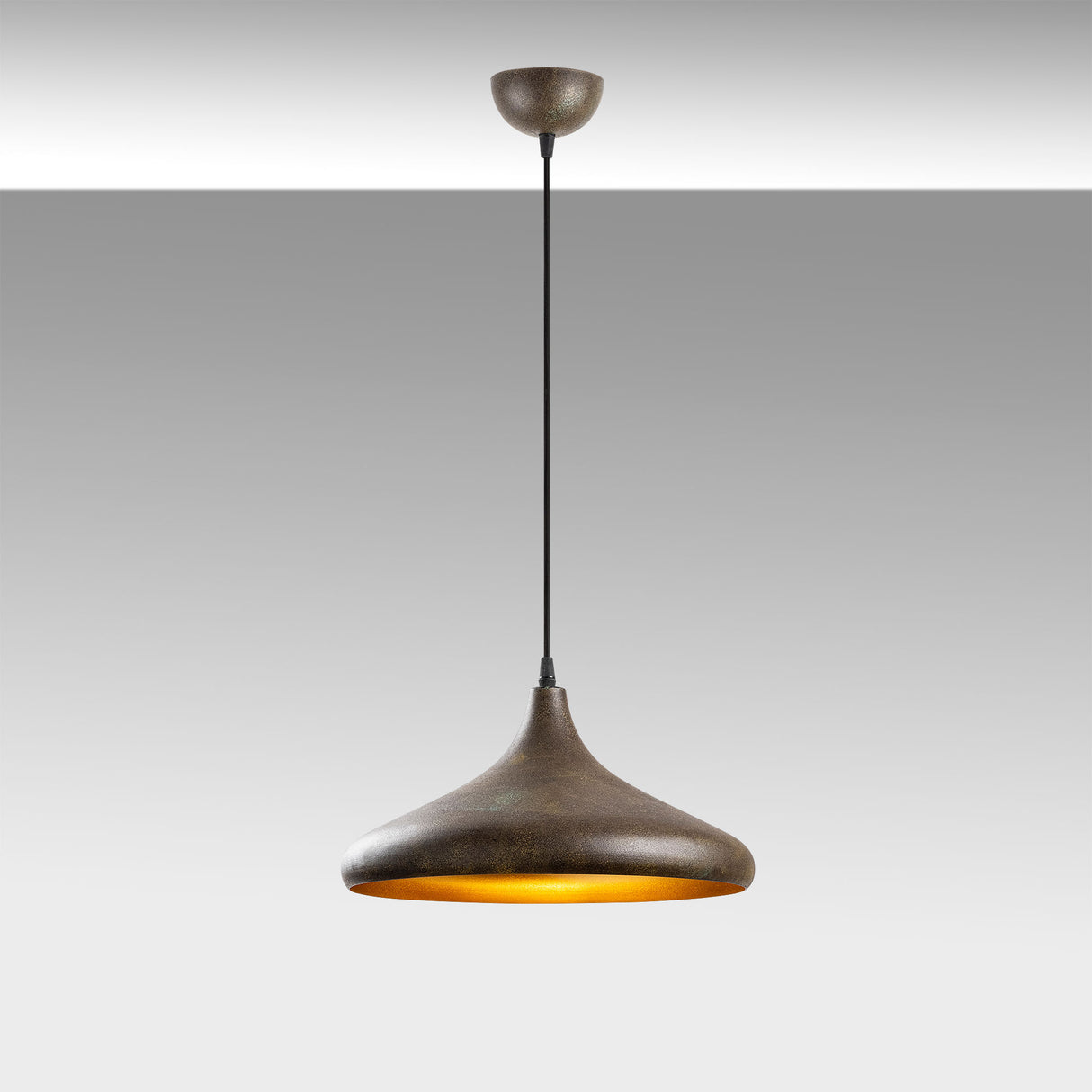 Lustră Barek - 11544, Patina, Ø35x21 cm