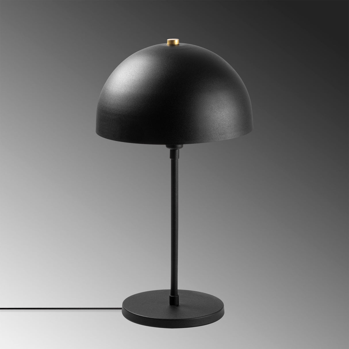 Veioză Varzan - 10856, Negru - Antique, Ø28x18 cm