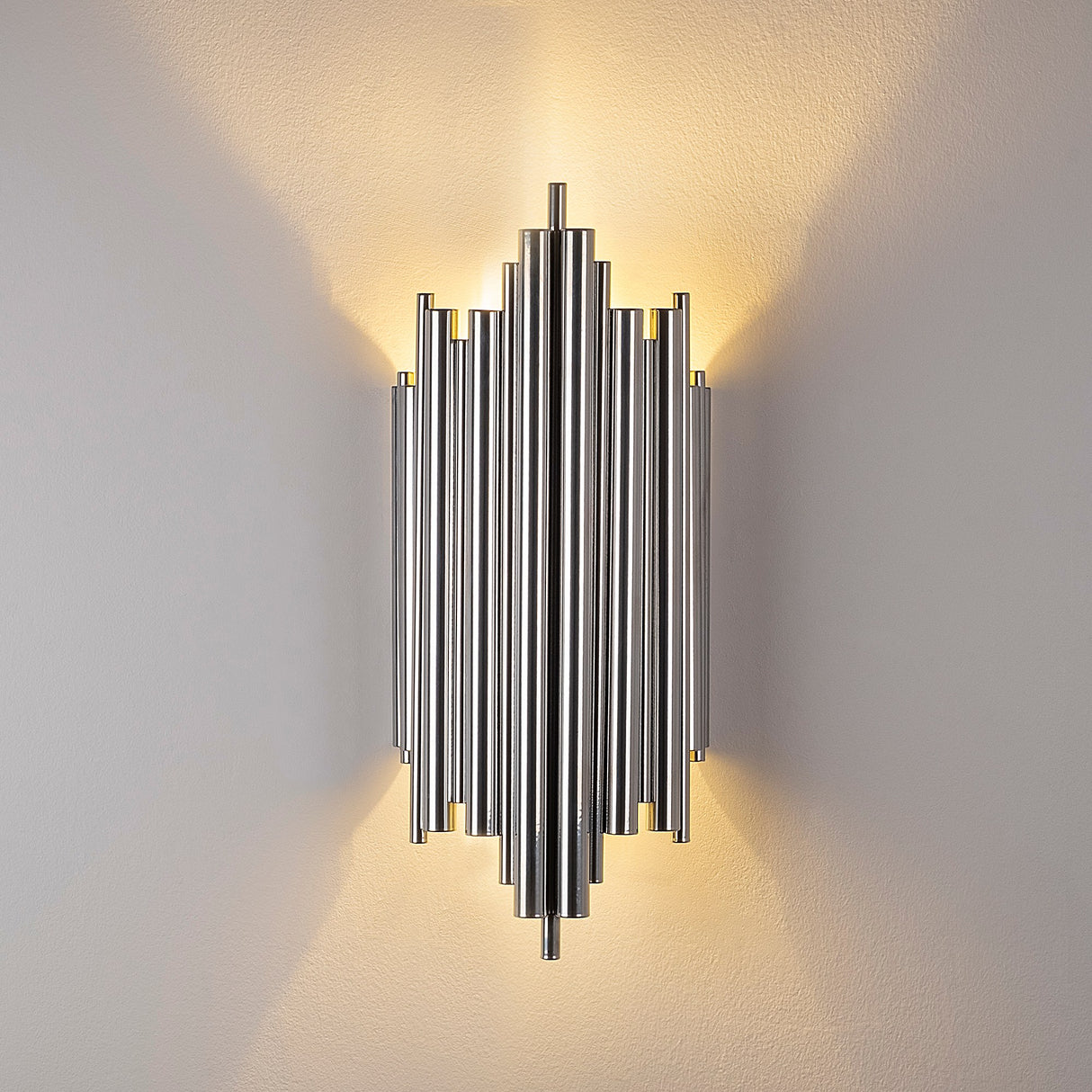 Aplică de perete Reis - 13342, Chrome, 22x11x50 cm
